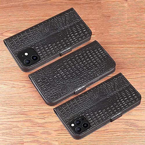 Housse en cuir antichoc pour Apple iPhone 12 avec béquille - 4