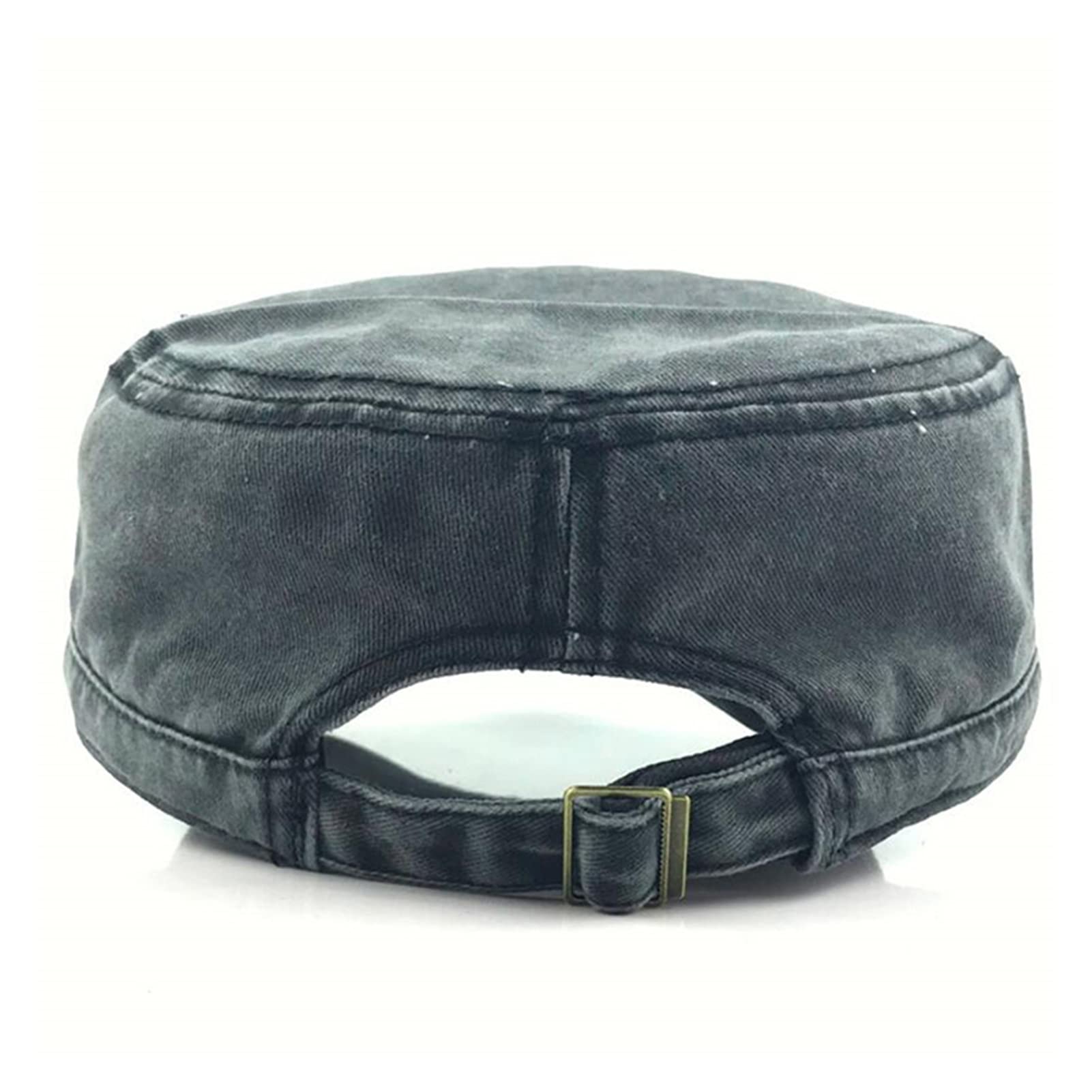 Berretto da Baseball con Parte Superiore Piatta Cappello Aderente Berretto da Baseball Cool da Uomo Cappello Hip-Hop a sommità Piatta for Adulti Chiusura Completa da Donna