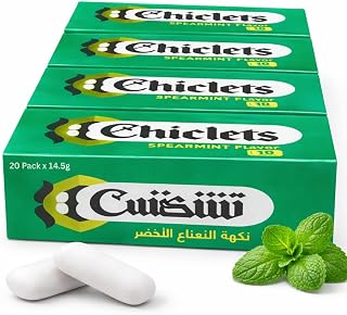 لبان تشكلتس 20 علبة - نكهة النعناع
