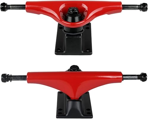 Miniatura 18 de Havoc Camiones de monopatín hechos de aluminio ligero para monopatines o longboards Negro