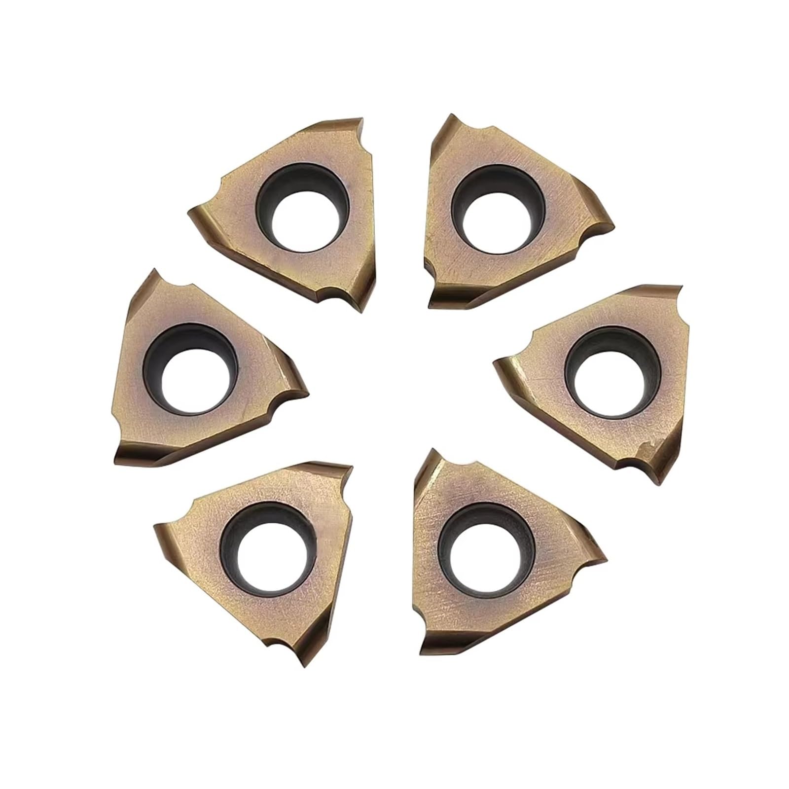 10 Pezzi Inserti Per Scanalatura In Metallo Duro Utensili Da Troncatura Per Poco Profonda(TGF32R1.45)