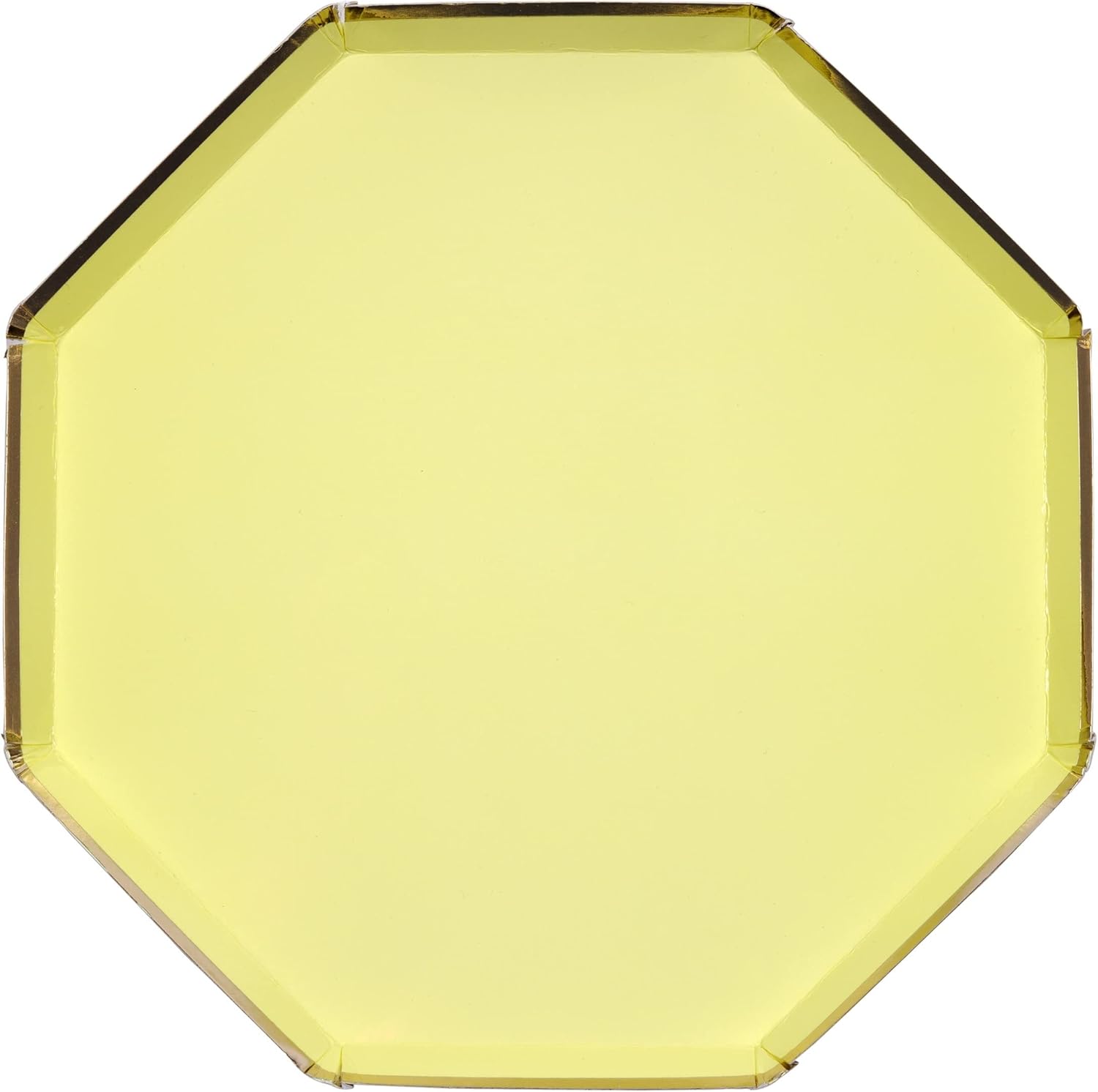 Meri Meri Pale Yellow Dinner Plates Home & Kitchen