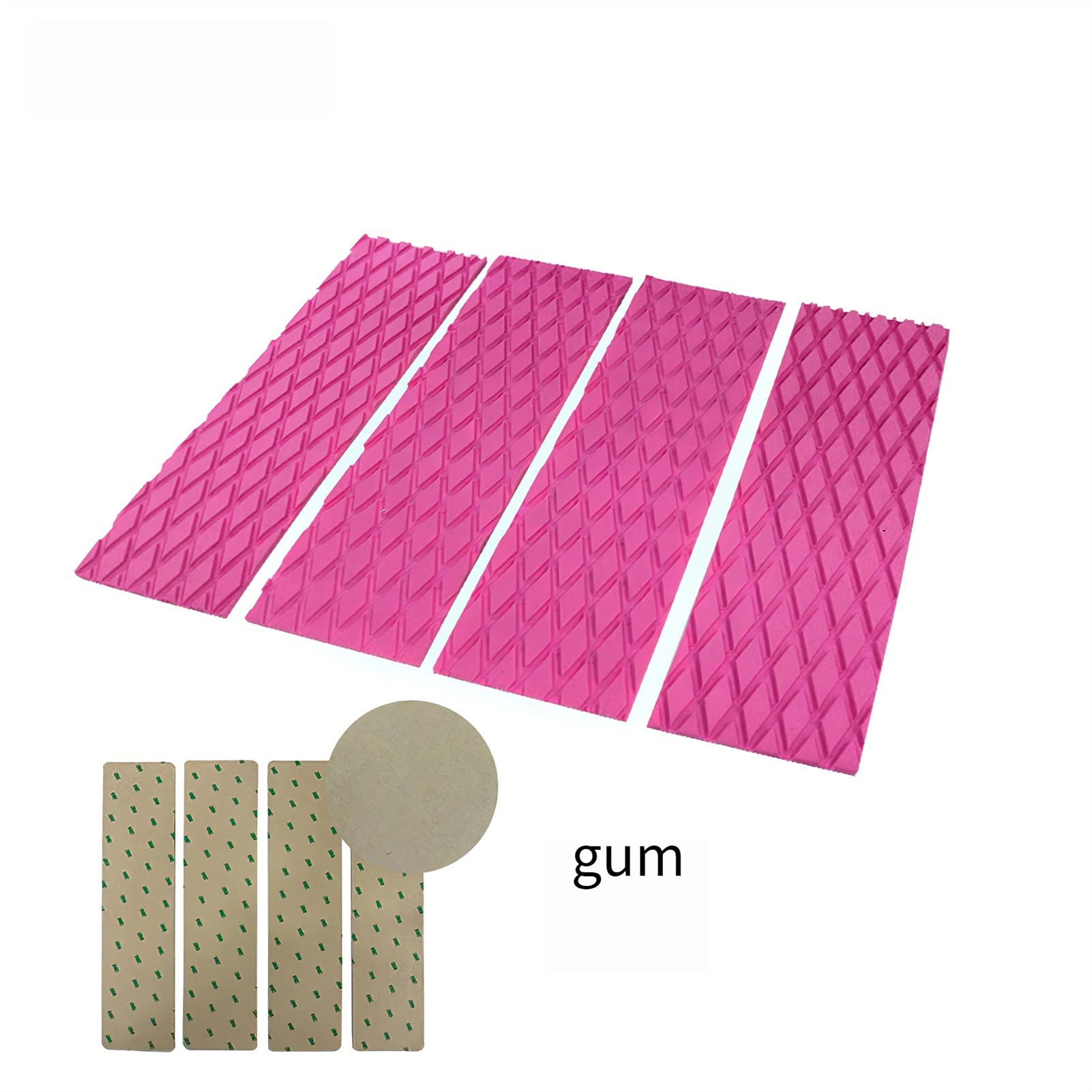 Surf Surfboard Pad EVA Traction Elastic Non-Slip Pad Kite Surfboard Deck Pad Water Sports Surfing Accessoires 4pcs