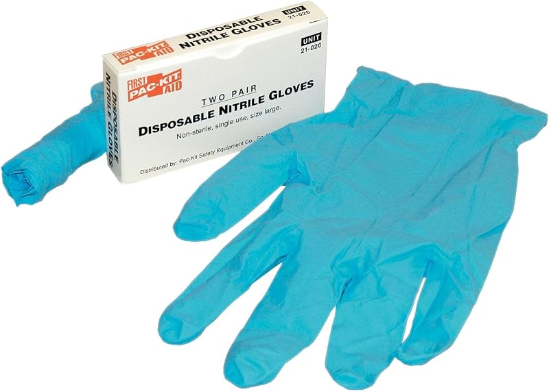 21-026-002: Nitrile Exam Gloves, 4