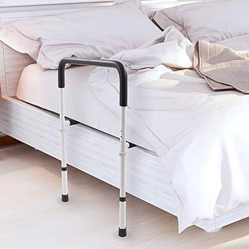 Miniatura 3 de DMI Riel de cama con altura de mango ajustable y montaje sin herramientas, producto de asistencia para ancianos, riel de asistencia de cama