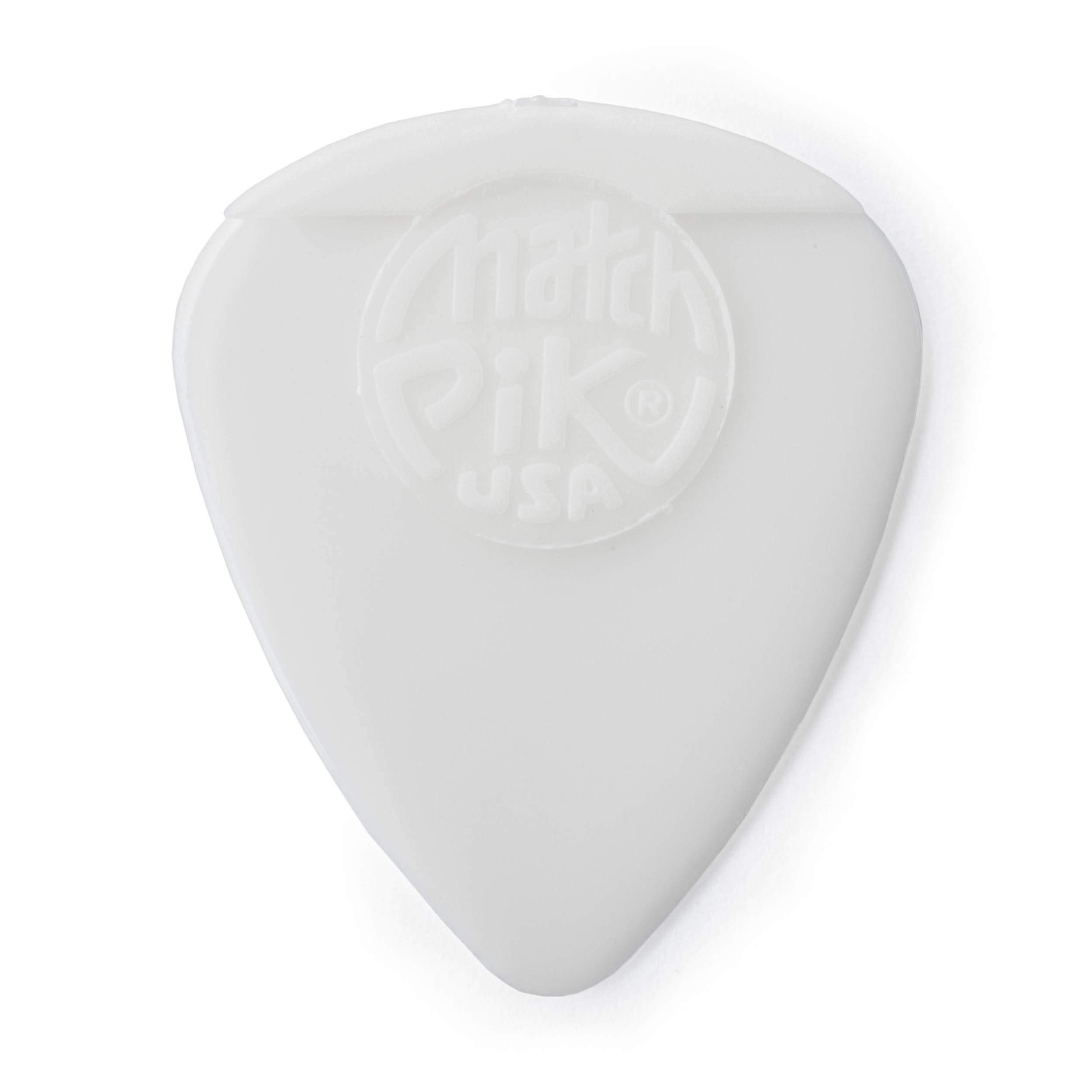 JIM DUNLOP Plektrum Nylon Match, 12 Beutel mit 6 Plektrum, Schwarz, 0,46mm