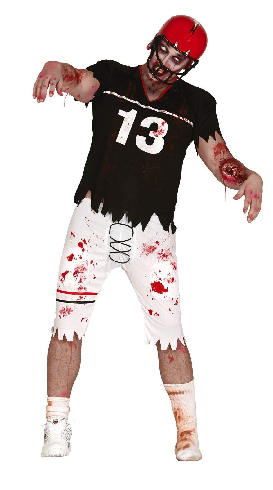 FIESTAS GUIRCA Men's Quarterback Zombie Costume