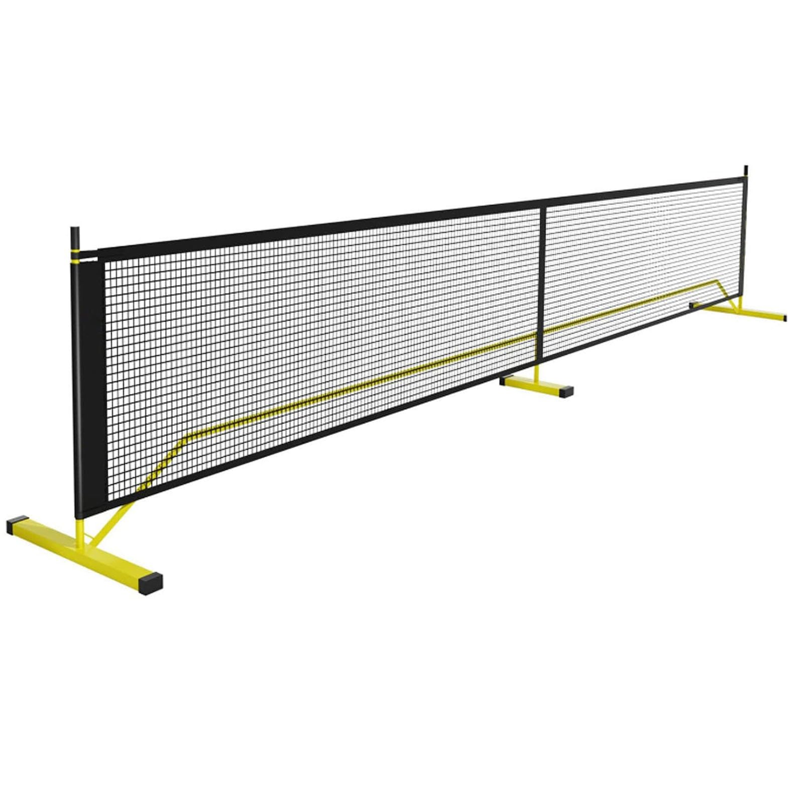 Rete Pickleball 7.6x0.9m Ufficiale | Rete Portatile in Poliestere Resistente per Interni ed Esterni | Rete da Gioco e di Ricambio per Sistema Pickleball