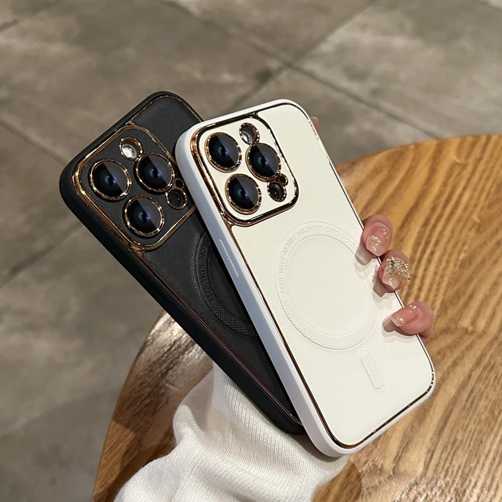 Amazon.co.jp: iPhone 14 Pro Max 14 Plus用ファッションレザーケース