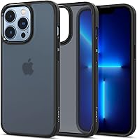 Vista 73 de Spigen Funda para iPhone 14 Pro Max, ultra híbrida, sin anillo magnético, antiamarilleo, transparente