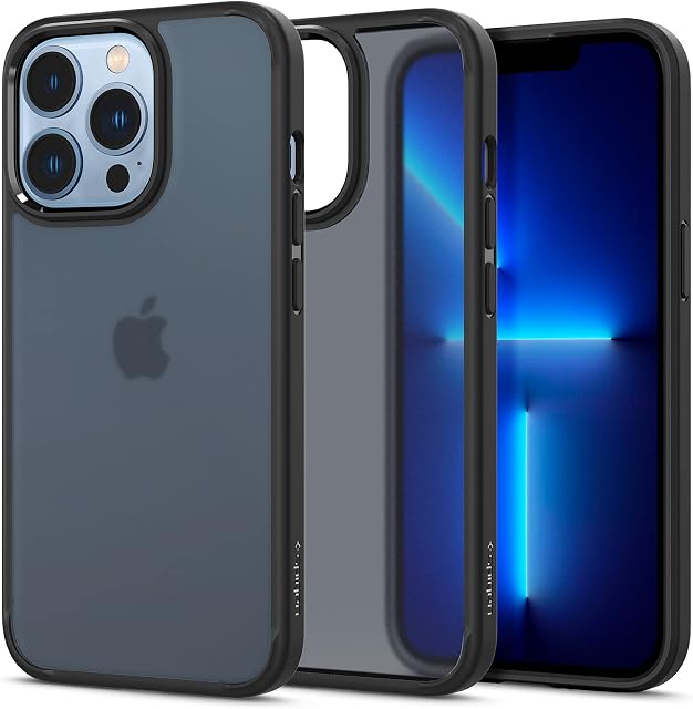 Spigen Ultra Hybrid Case Compatible with iPhone 13 Pro - Frost Black