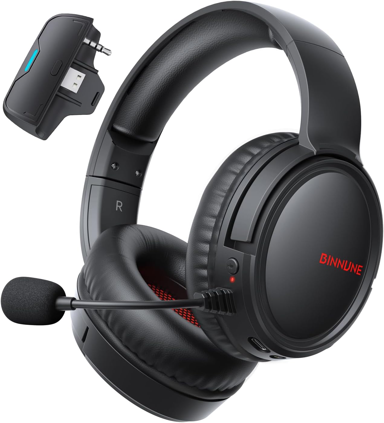 Wireless Gaming Headset for Xbox Series X|S & Xbox One, Low Latency Wireless + Bluetooth, Flip-to-Mute Noise Cancelling Mic, 50mm Drivers, 40H Battery, Over-Ear Headphones