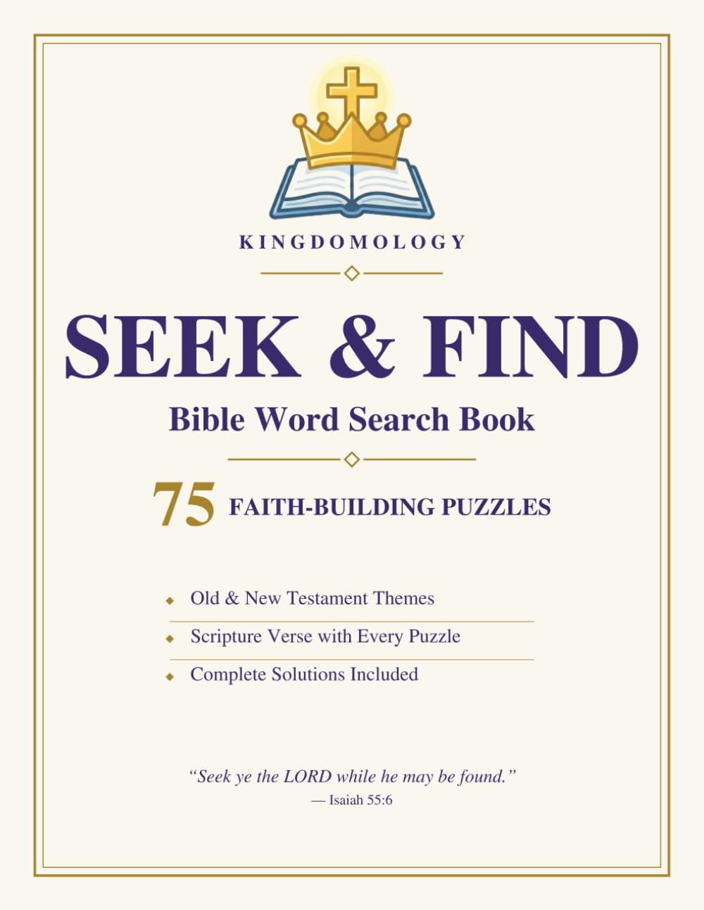 Seek & Find: Bible Word Search Book