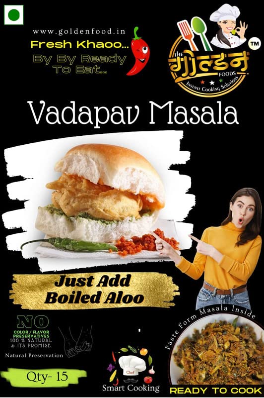 AQUALENS CONTACT LENSES The Golden Foods-Vadapav Instant Masala Paste|Ready To Cook Vadapav Masala|Instant Vadapav Masala With Vada Coating Premix(Pack Of 1) (B0C346JN4Q) Amazon Price History, Amazon Price Tracker