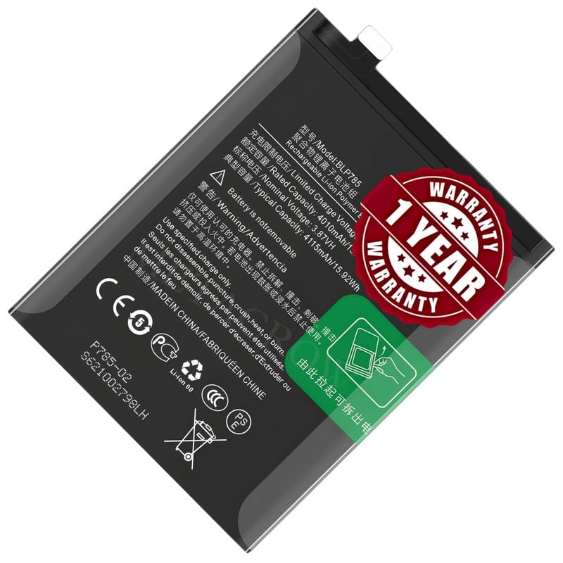 Image of Original BLP785 Battery Compatible for OnePlus Nord (AC2001, AC2003) - (4115mAh) - 1 Year Warranty JK10