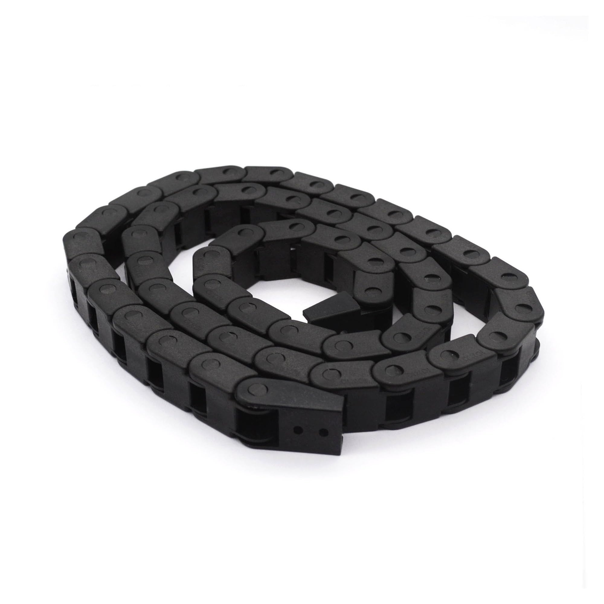 XUKGMSG Cable Drag Chain 10 X 20mm 10 * 20mm L1000mm Wire Carrier with End Connectors Compatible with CNC Router Machine Tools