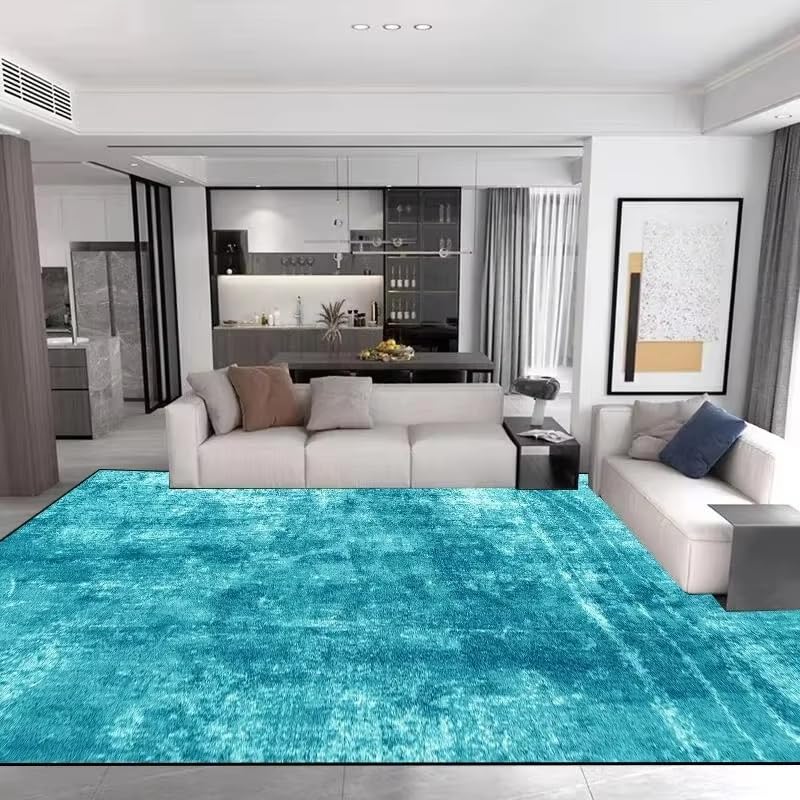 Alfombra de terciopelo minimalista de 90x140 cm para un dormitorio y sala de estar acogedores