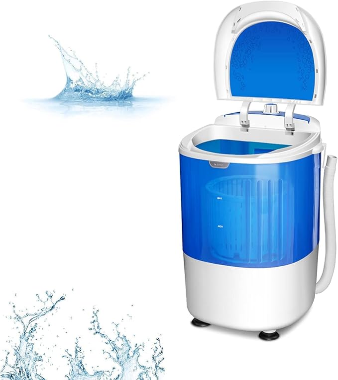 RELAX4LIFE Mini Washing Machine, 2.5 kg Capacity / 170 W, Camping