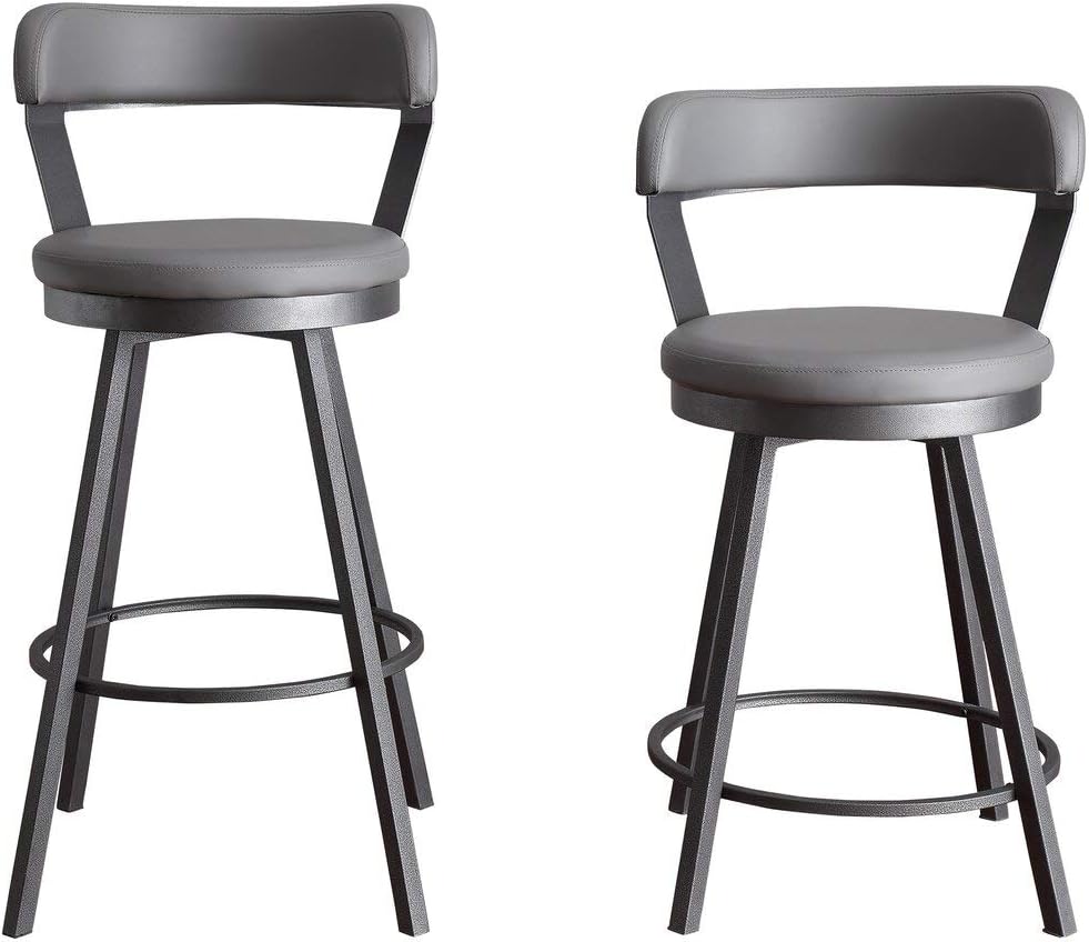 Laub Swivel Counter & Bar Stool, Upholstered, Swivel Home