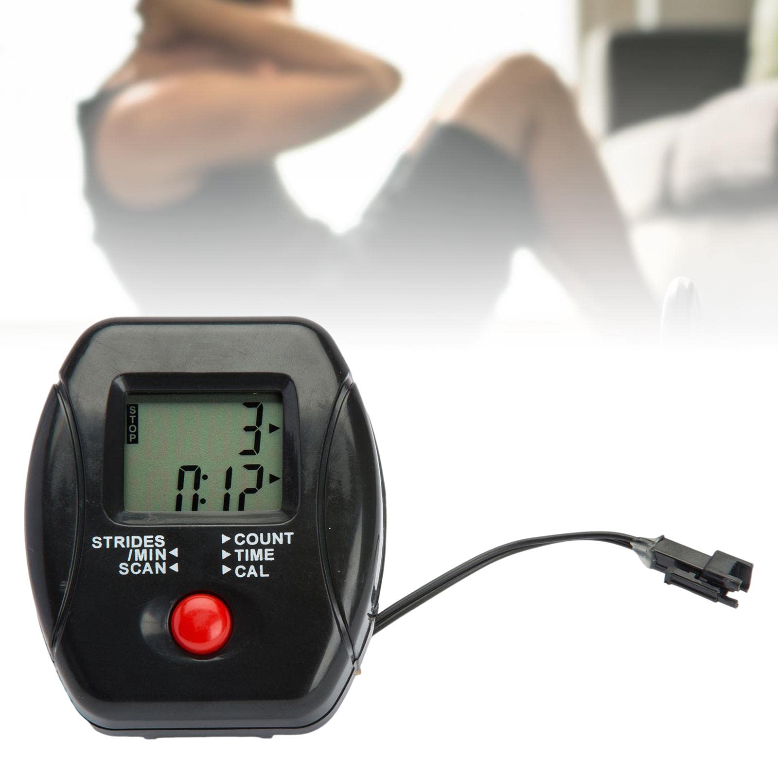 jojomis Universal Replacement Monitor Speedometer for Stationary Bike - Black PP Material - Tracks Time Speed Distance Calories - Easy Install