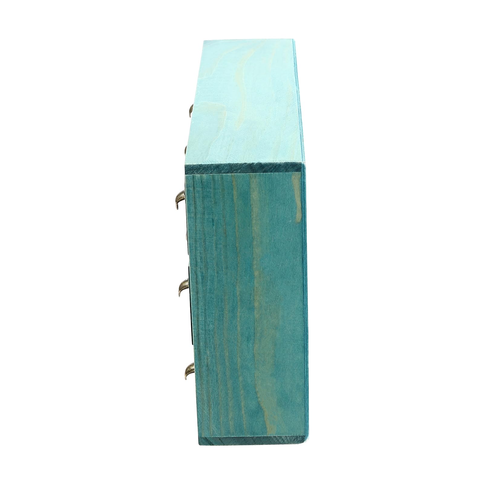 Organizador de Literatura, catálogo de Tarjetas, cajón, botiquín con 9 cajones, Mueble para Manualidades, Medicina, joyería, Maquillaje (Armario de Almacenamiento Azul de 9 cajones