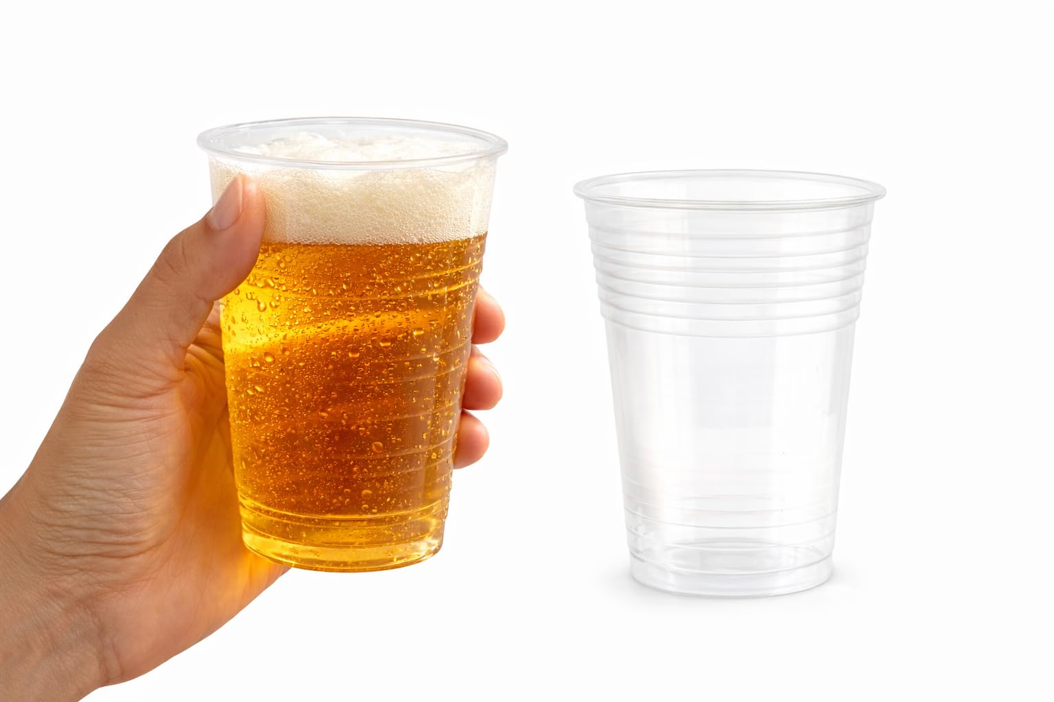 Vasos de Plástico Reutilizables Aptos Lavavajillas (Pack 1250)