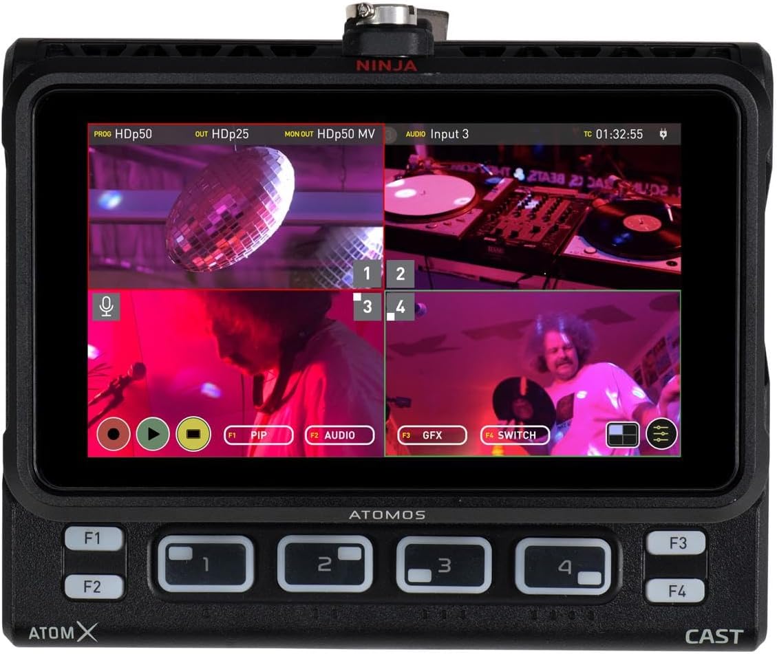 Atomos AtomX CAST for Ninja V & Ninja V+, ATOMXCST01, black