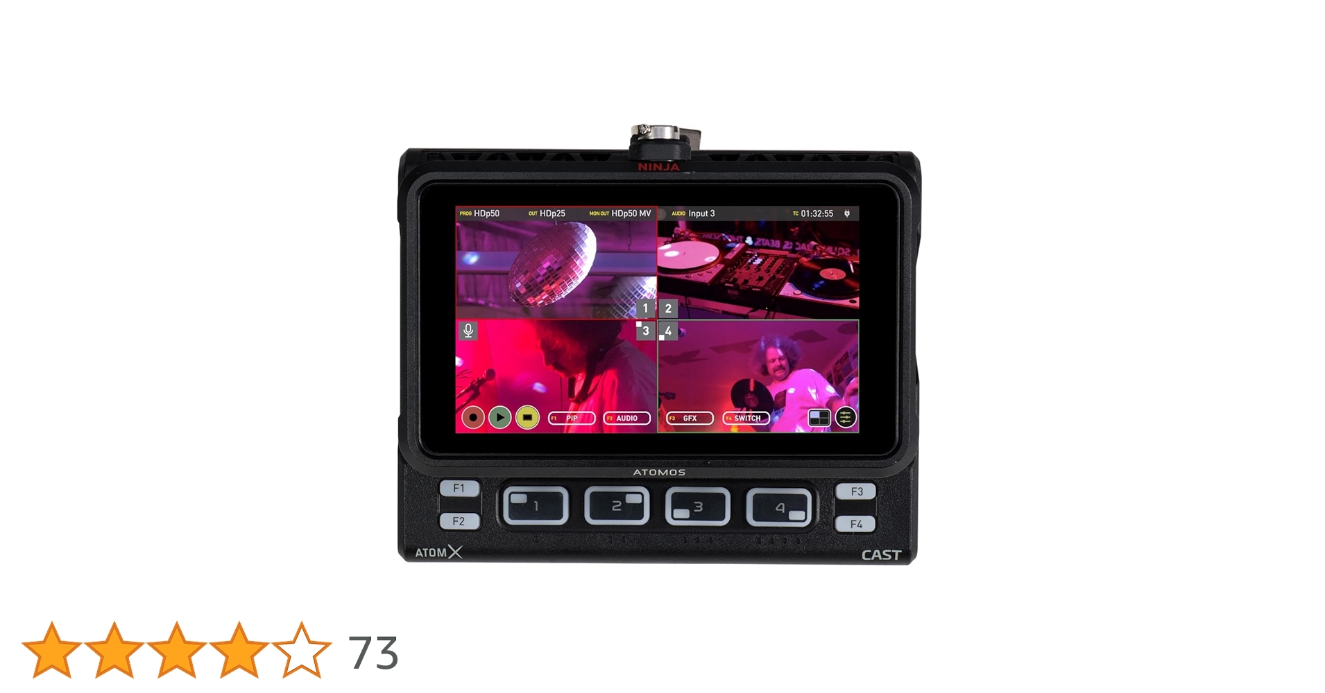 Amazon.co.jp: ATOMOS アトモス NINJA V用 ライブスイッチャー