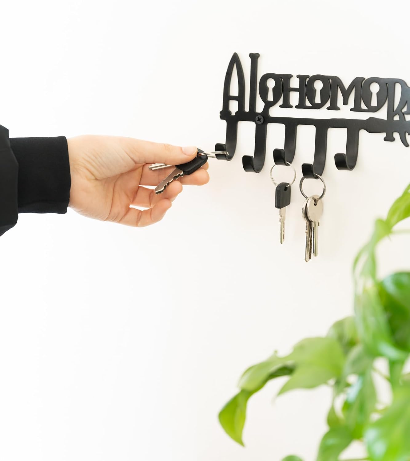 Grupo Erik Key Holder for Wall - Alohomora Harry Potter Gifts | Key Organiser with Hooks, Home Decor, Hallway Decor | Harry Potter Merchandise, New Home Gifts Under 15 Pounds