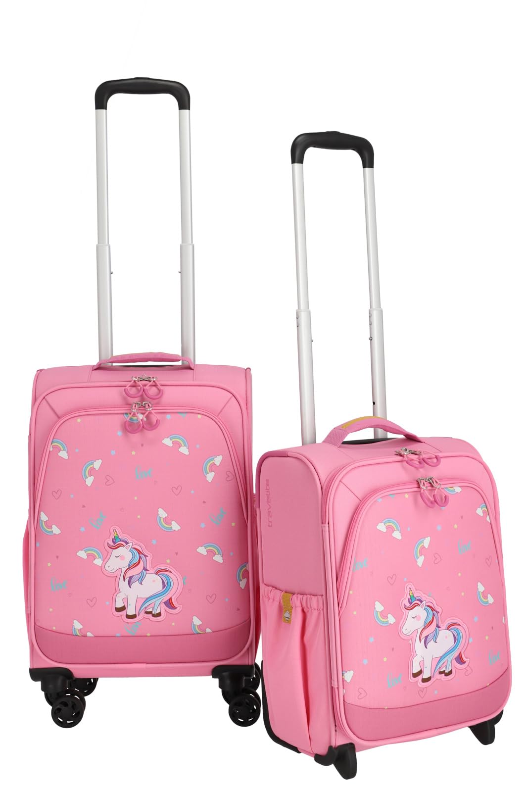 travelite Valise pour Enfants avec 2 roulettes pour Mini explorateurs du Monde, Bagage à Main Trolley pour Enfants MINIMOVER en Polyester recyclé, 44 cm, 1,9 kg