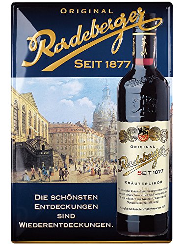 Preisvergleich Produktbild Radeberger Blechschild 1 Stück Groß