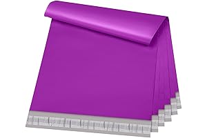 Metronic Purple Poly Mailers 10x13 Pack of 100 for Small Business Shipping
