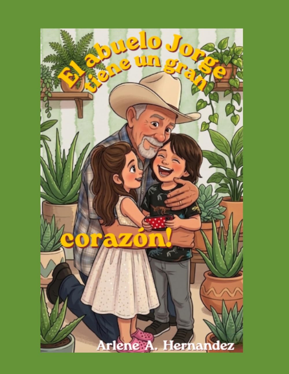 ¡El abuelo Jorge tiene un gran corazón!