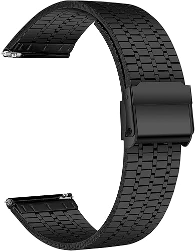 Miniatura 2 de WONJOY Correas compatibles con Samsung Galaxy Watch 3 1.772 inGear S3 FrontierClassicGalaxy Watch 1.811 in, 0.866 in, pulsera de metal de acero