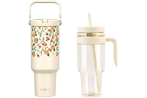 Cafezi 40 Oz Tumbler - Leak-Proof Insulated Travel Mug with Tritan Lid