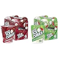 Vista 9 de ICE BREAKERS Ice Cubes - Botellas de goma de mascar sin azúcar y uva ártica sin azúcar (6 unidades, 40 piezas)