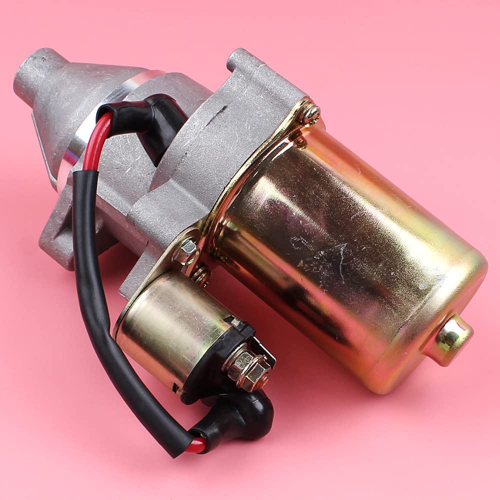 Motor de arranque con solenoide for GX340 GX390 11HP 13HP GX 340 390 188F 190F pieza de motor de cortacésped de 4 tiempos