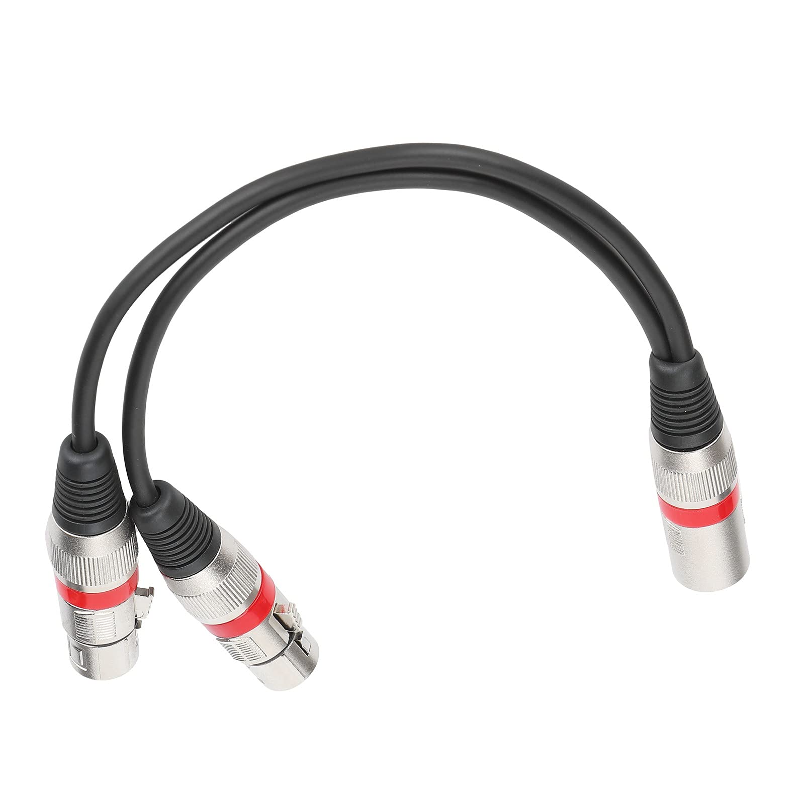 Wakects XLR Męski do Podwójnego XLR żeńskiego Kabel Rozdzielający, 0,