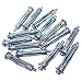 T.K.Excellent Heavy Duty Zinc Plated Steel Molly Bolt Hollow Drive Wall Anchor Screws Set for Drywall, Hollow Wall Anchor 11x52mm Assortment Kit,70 Pieces