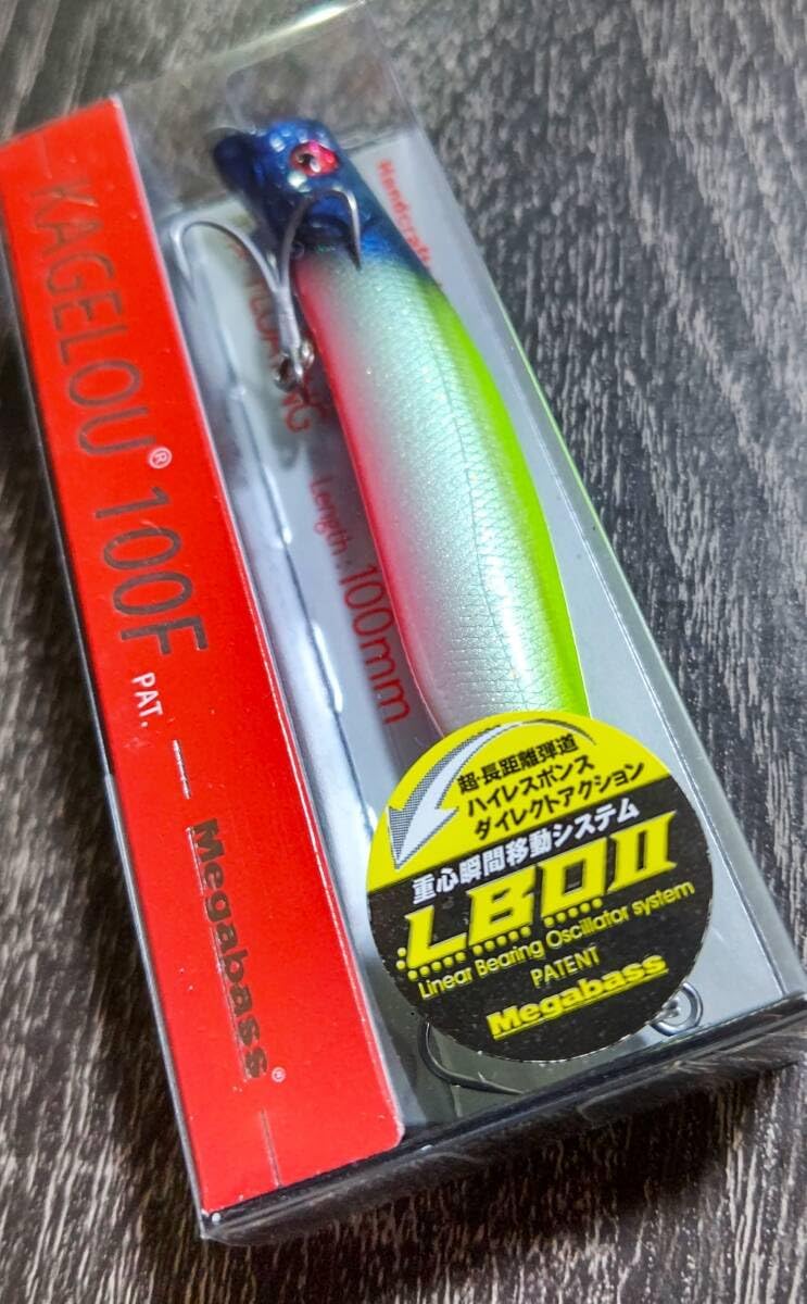 メガバス KAGELOU 100F メガバス カゲロウ100F WILD-1オリカラ タフコンブルー