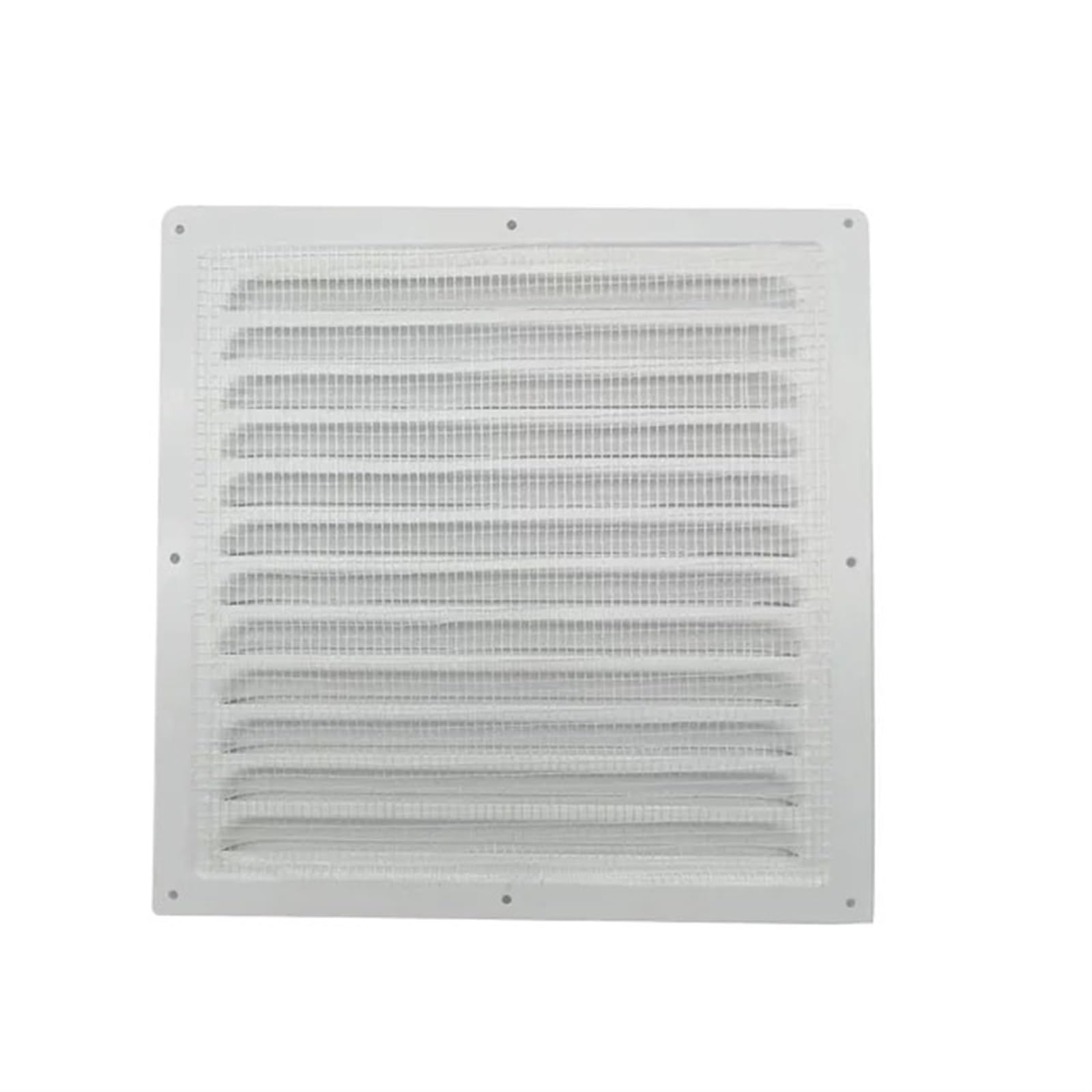 Fdbtyjn 150X150mm Vent Cover Vent Cover Louver Air Vent Grille Ventilation Cover Aluminum White Wall Grilles Duct Heating Cooling(150X150mm)