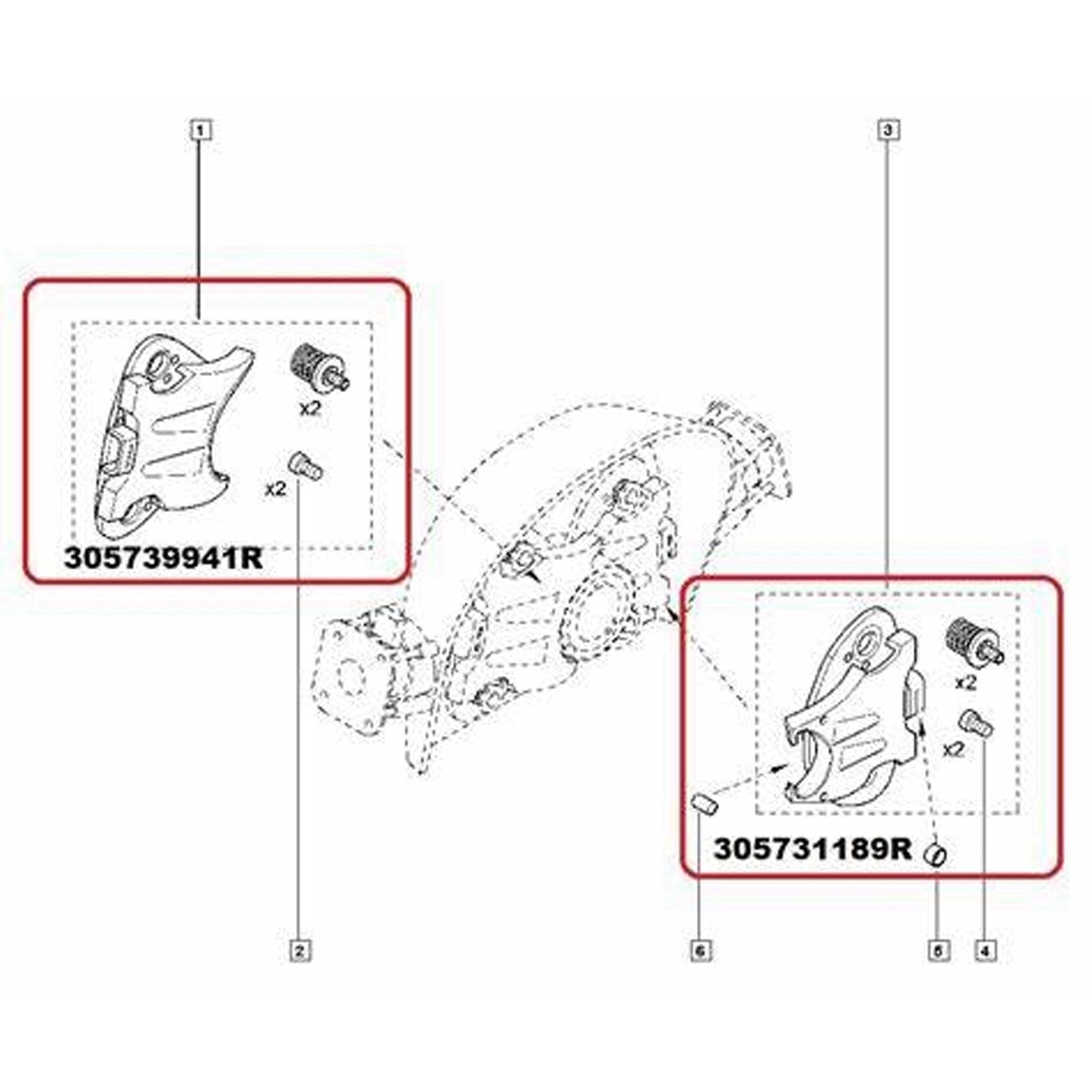 VBESTLIFE Kit de Horquilla de Cambio de Doble Embrague de Repuesto para Focus 2011 Up/Fiesta 2012 Up/EcoSport 2013 Up, DPS6 DCT250