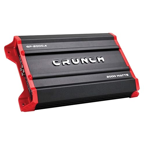 Vista 15 de Crunch Ground Pounder GP-1500.2 Amplificador de 1500 vatios de 2 canales
