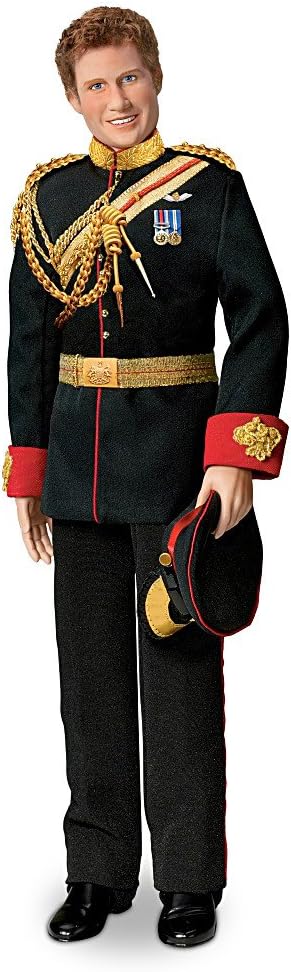 Prince Harry Royal Fashion Porcelain Doll by Ashton Drake
