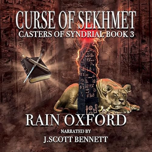 Curse of Sekhmet Audiolivro Por Rain Oxford capa
