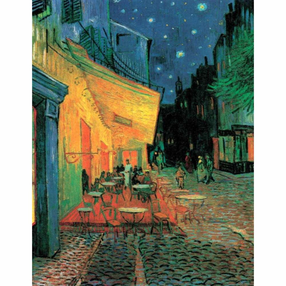 ゴッホ【夜のカフェテラス】 - 手描き 絵画（油絵複製画）販売のアート 