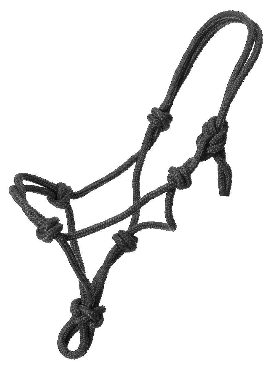 ALTABISH Export PP Horse Rope Halter Cow Halter Cattle Halter Mohra Mohri Black Color