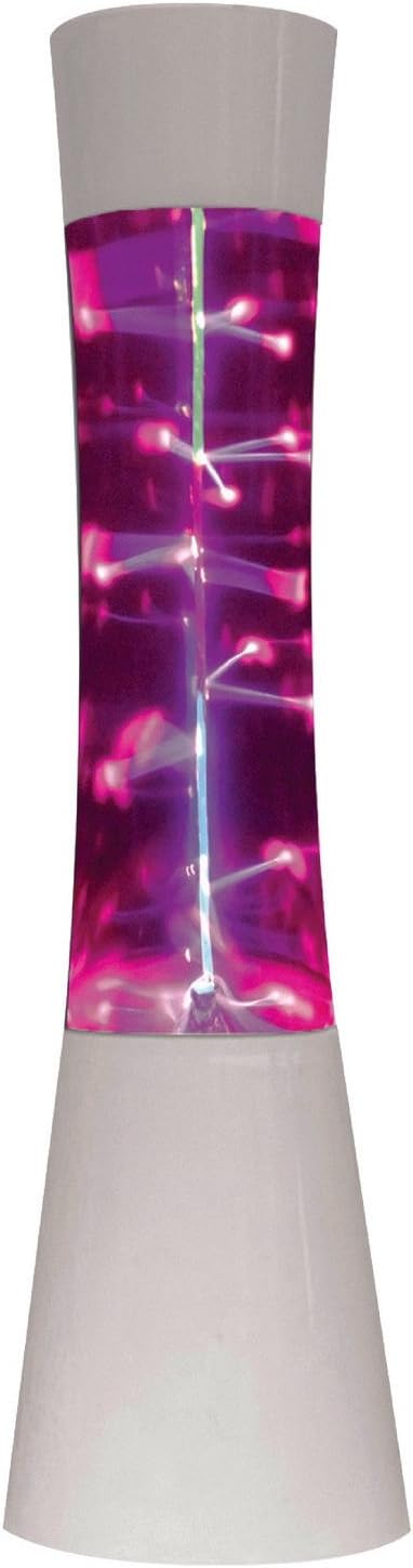 Aironic ® Plasma Lightning Bottle Lava Lamp Style Special Effects Light Lamp Interaction (40cm H) White