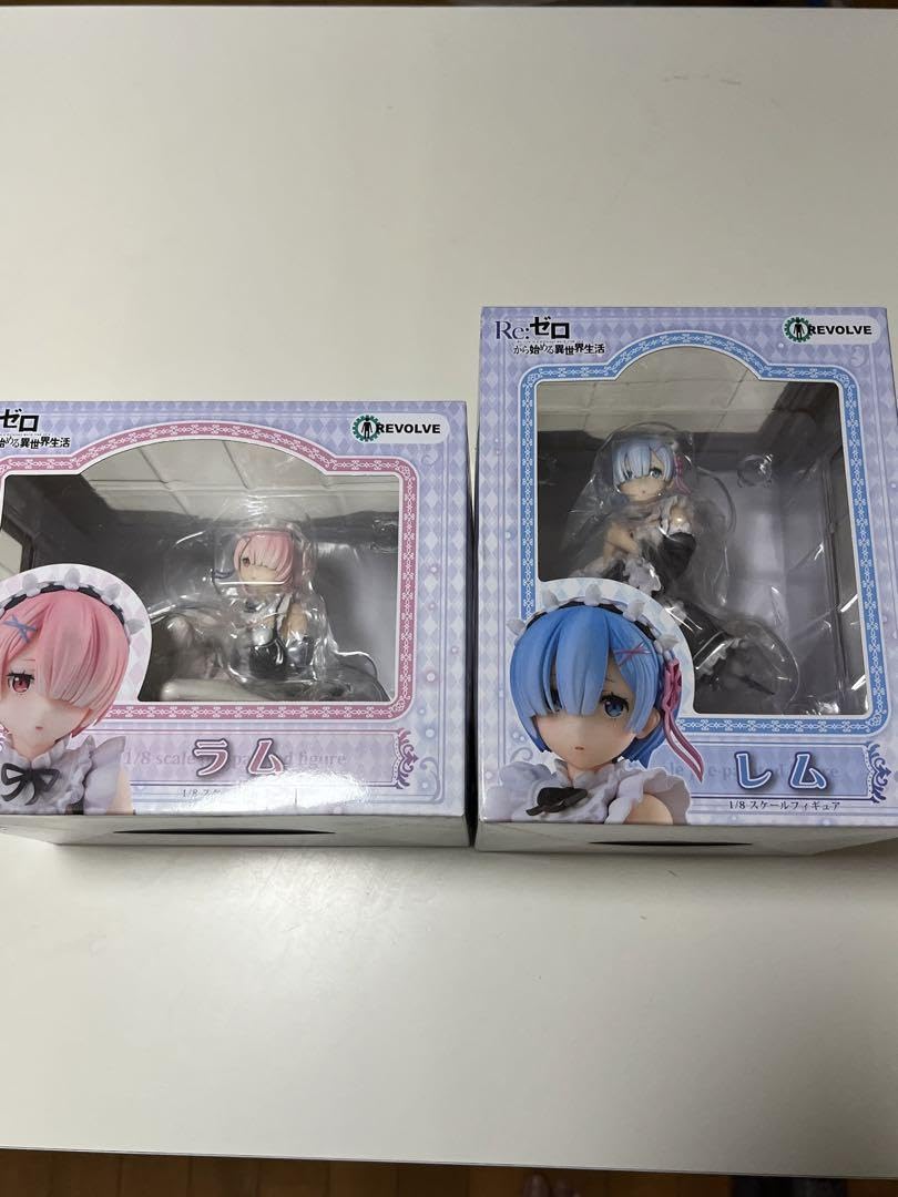 Amazon.co.jp: Re ゼロから始める異世界生活 レム ラム 1 8 完成品 