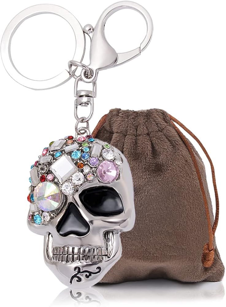 YGMONER Crystal Keychain Car Keyring & Bag Accessory Free with Gift Box